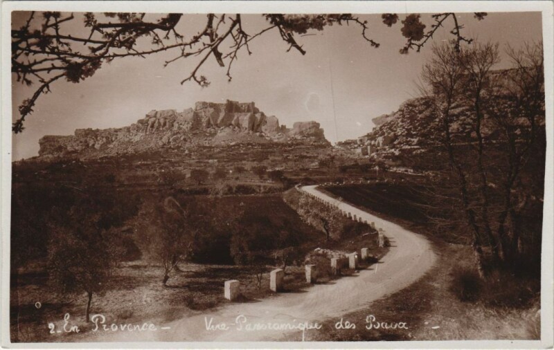 Carte postale ancienne En Provence - Vue Panoramique des Bava