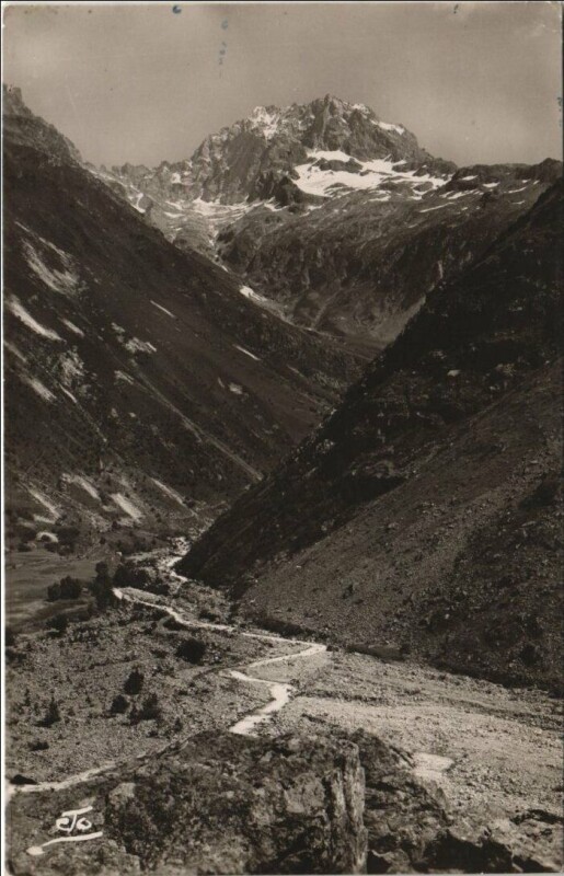 Carte postale ancienne Vallee du Valgaudemar