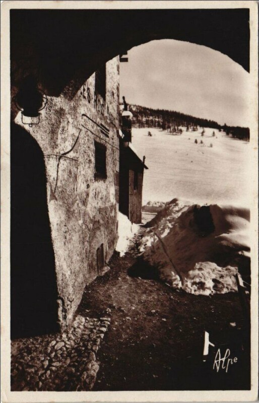Carte postale ancienne Montgenevre Les Rois Mages