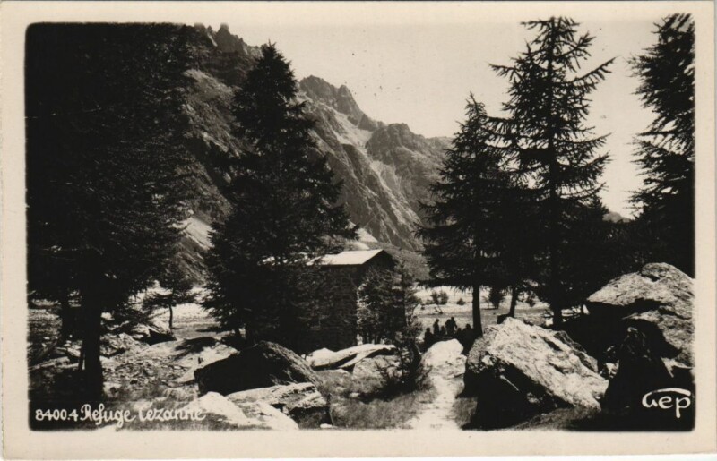 Carte postale ancienne Refuge Cezanne