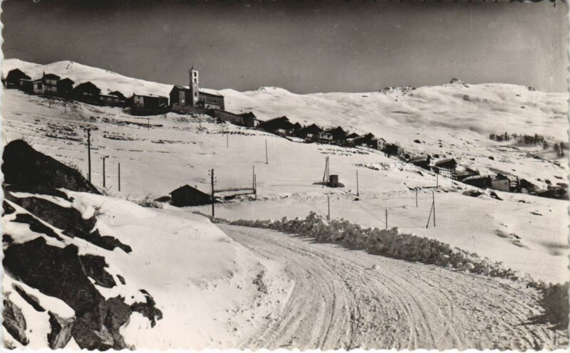 Carte postale ancienne Saint-Veran Vue Generale