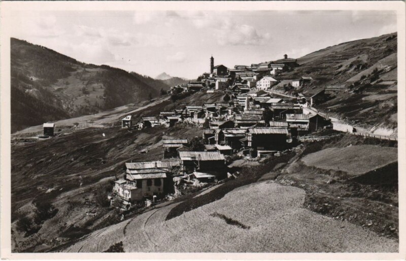 Carte postale ancienne Saint-Veran Vue Generale