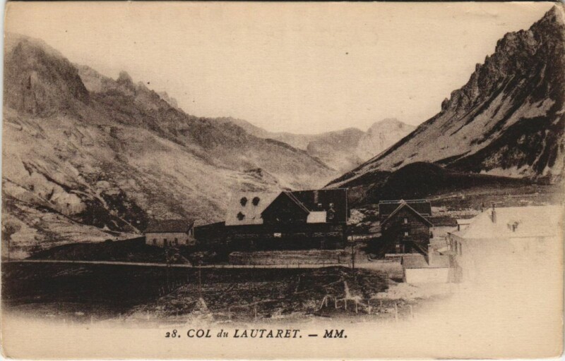 Carte postale ancienne Col du Lautaret