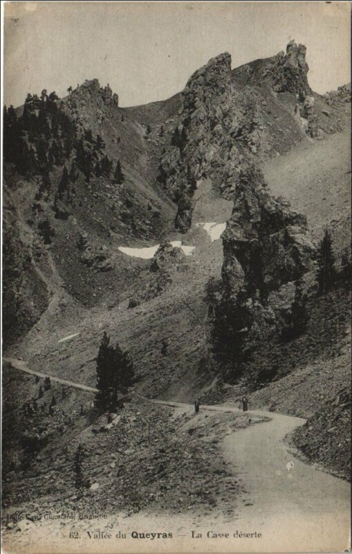 Carte postale ancienne Vallee de Queyras - La Casse Deserte