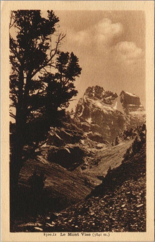 Carte postale ancienne Le Mont Viso