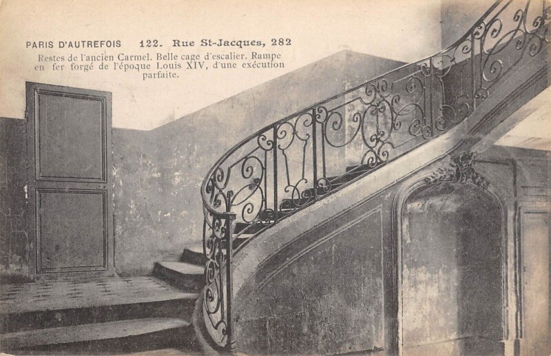 Carte postale ancienne Paris Ve Paris Rue Saint Jacques à Paris 5e