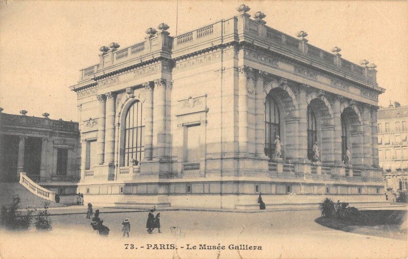 Carte postale ancienne Le Musée Galliera à Paris 16e