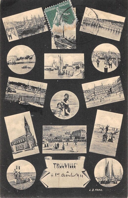 Carte postale ancienne Trouville