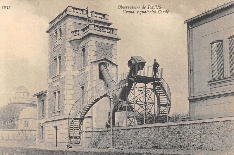 Carte postale ancienne L'Observatoire - Grand Equatorial Condé à Paris 14e