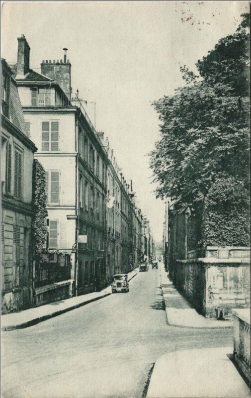 Carte postale ancienne Paris 4e Rue Saint-Louis-en-l'Ile