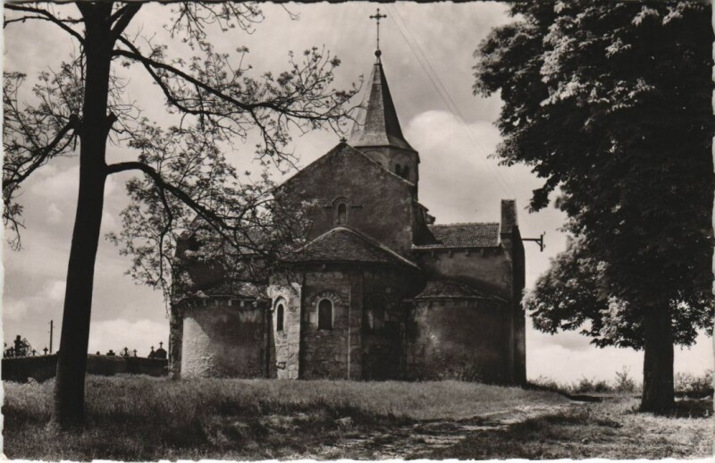 Carte postale ancienne Cagnat-Lyonne L'Eglise