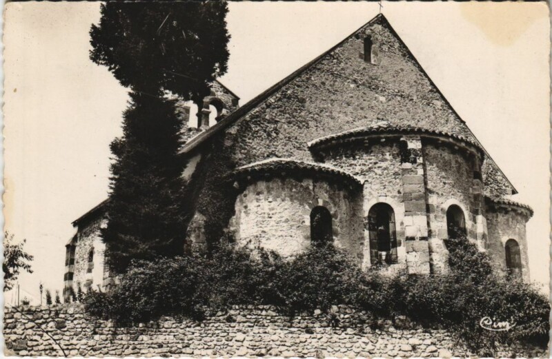 Carte postale ancienne Le Breuil Ancienne Eglise au Breuil