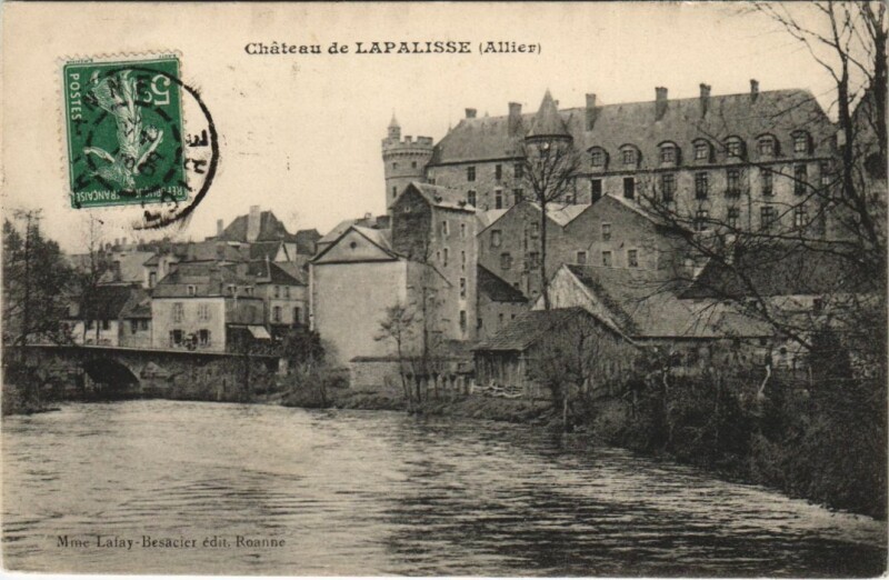 Carte postale ancienne Lapalisse Chateau de Lapalisse à Lapalisse