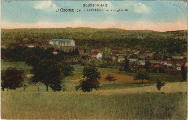 Carte postale ancienne Lapalisse Vue Generale à Lapalisse