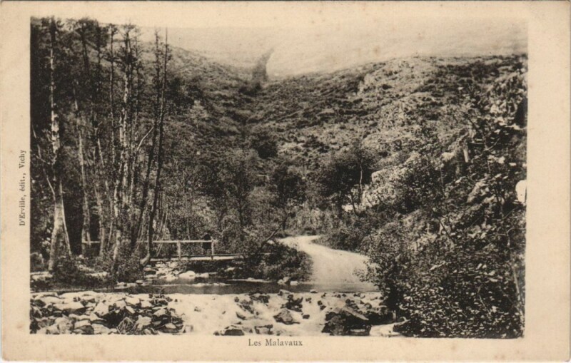 Carte postale ancienne Les Malvaux