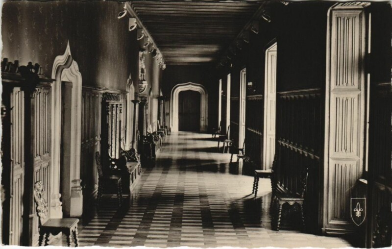 Carte postale ancienne Busset Chateau de Bourbon-Busset à Busset