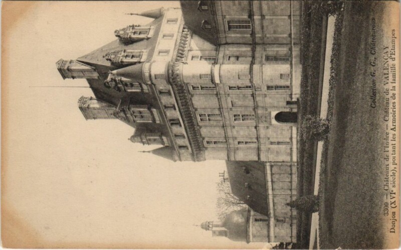 Carte postale ancienne Chateau de Valencay France