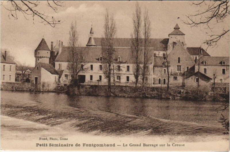 Carte postale ancienne Petit Seminaire de Fontgombaud France