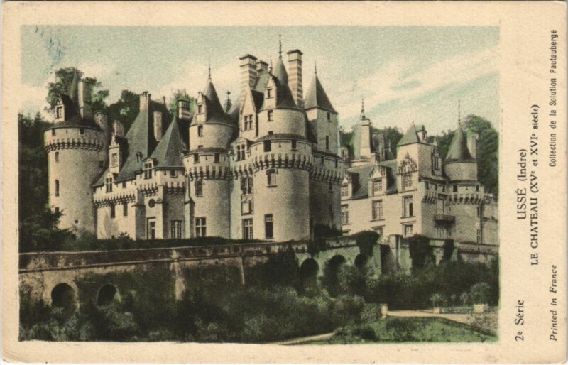 Carte postale ancienne Usse Le Chateau France