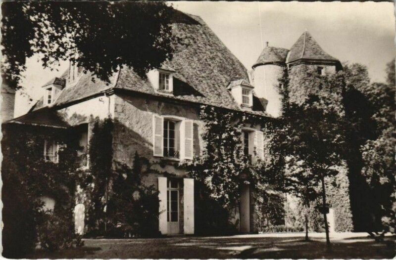 Carte postale ancienne Chateau d'Orval par Bu