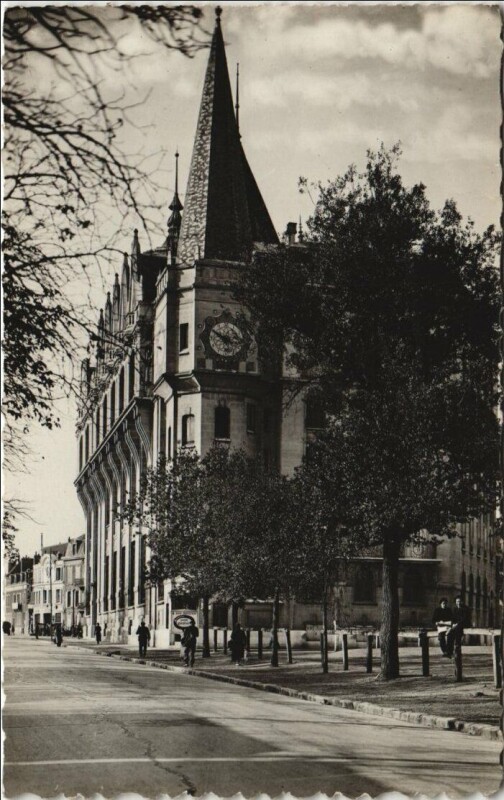 Carte postale ancienne Chartres La Poste à Chartres