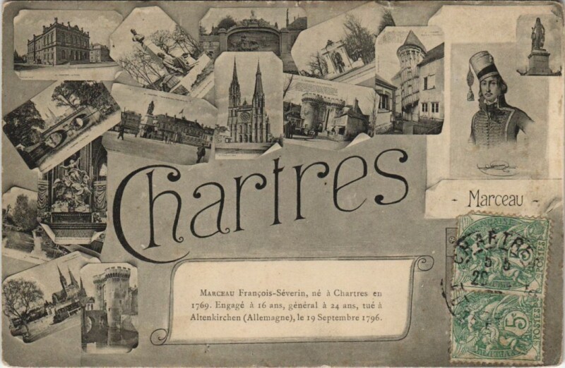 Carte postale ancienne Chartres Scenes à Chartres