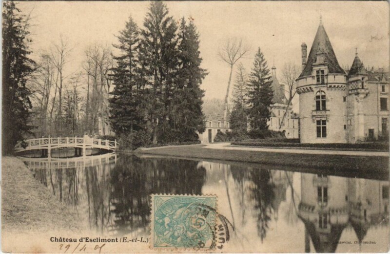 Carte postale ancienne Chateau d'Esclimont
