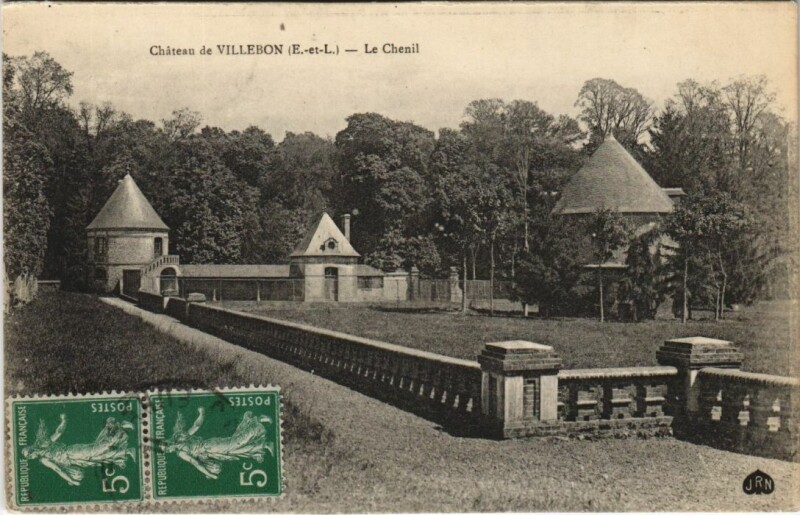 Carte postale ancienne Villebon Chateau - Le Chenil à Villebon