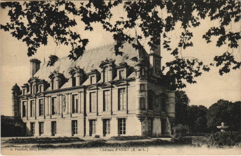 Carte postale ancienne Chateau d'Anet France
