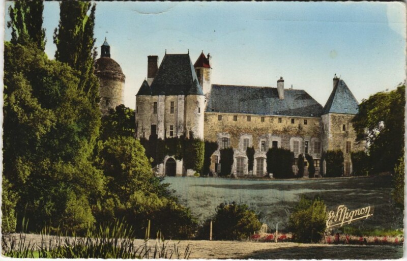 Carte postale ancienne Auneau Le Vieux Chateau France
