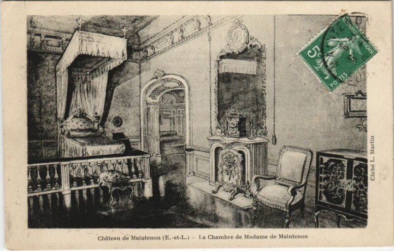 Carte postale ancienne Maintenon Chateau France à Maintenon