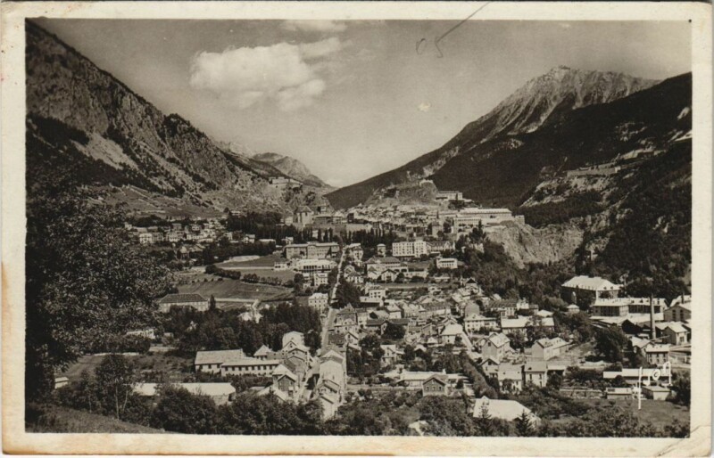 Carte postale ancienne Briancon Vue Generale France