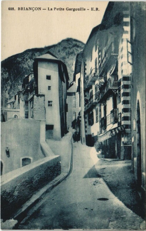 Carte postale ancienne Briancon La Petite Gargouille France à Briançon