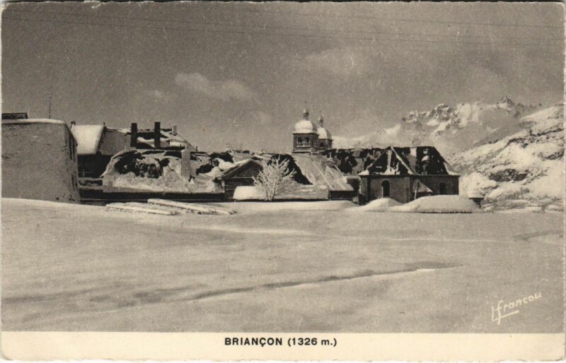 Carte postale ancienne Briancon France