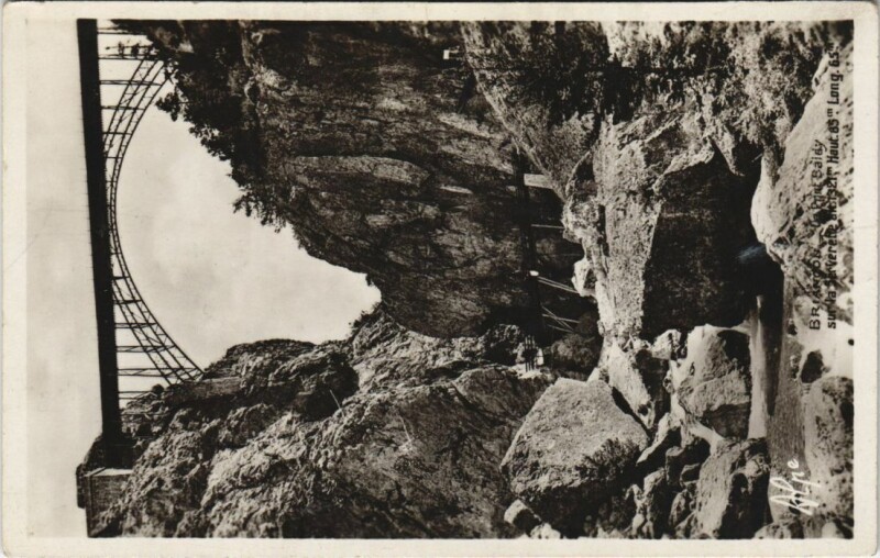 Carte postale ancienne Briancon Le Pont France