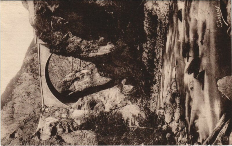 Carte postale ancienne Briancon Le Pont d'Asfeld France