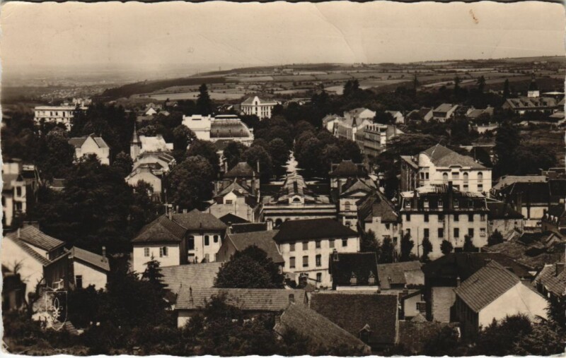 Carte postale ancienne Neris les Bains vue generale