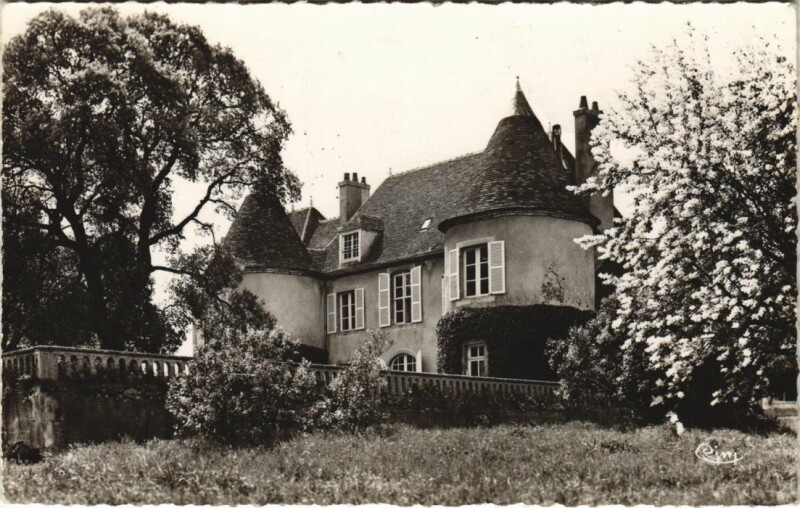 Carte postale ancienne Neris les Bains Chateau de Cerclier