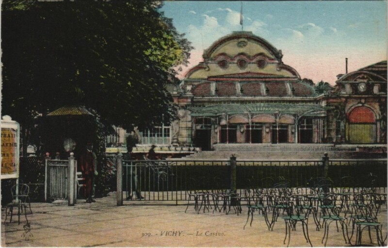 Carte postale ancienne Vichy Le Casino à Vichy