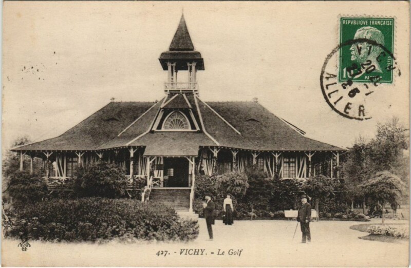 Carte postale ancienne Vichy Le Golf à Vichy