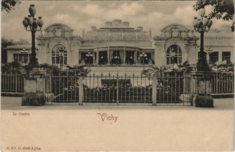 Carte postale ancienne Vichy Le Casino à Vichy