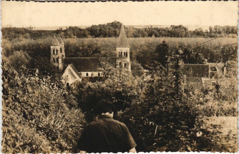 Carte postale ancienne Morienval View of the Village à Morienval