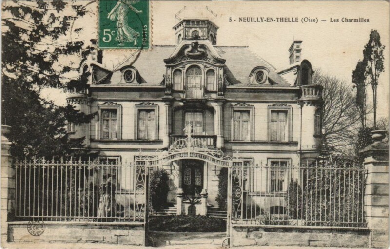 Carte postale ancienne Neuilly-en-Thelle Les Charmilles à Neuilly-en-Thelle