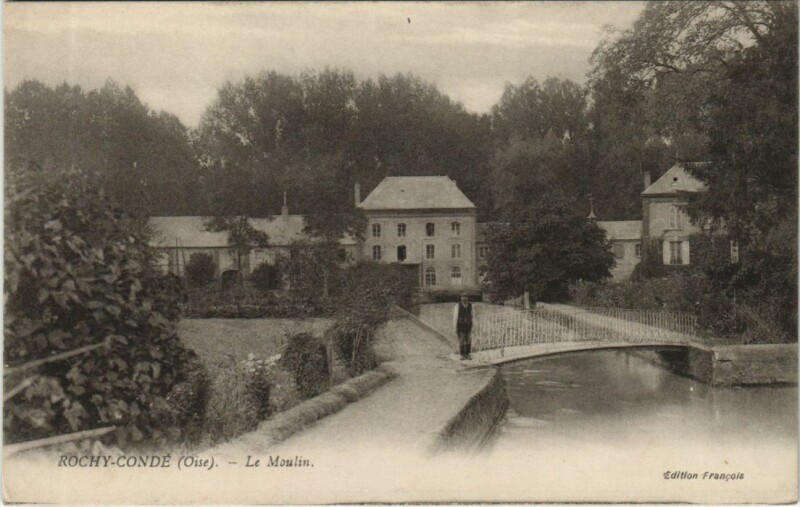 Carte postale ancienne Rochy-Conde Le Moulin
