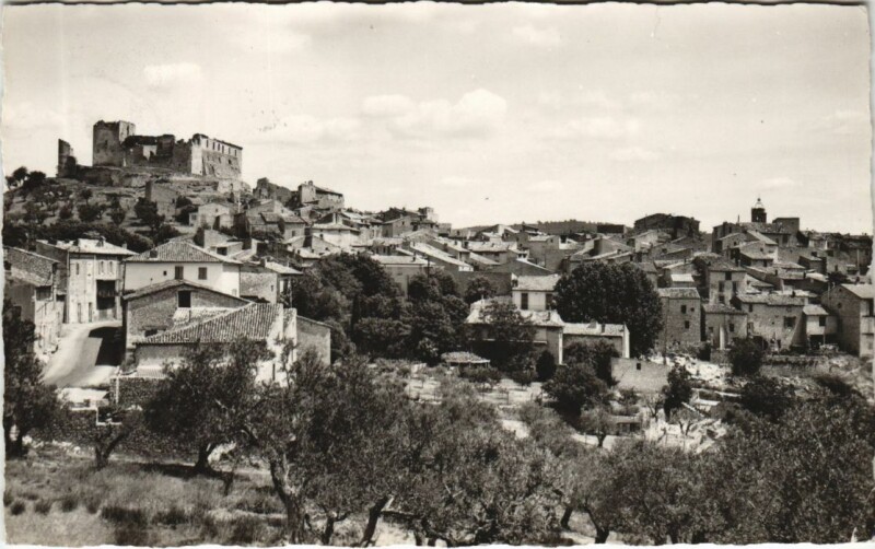Carte postale ancienne Greoux-les-Bains Vue Generale