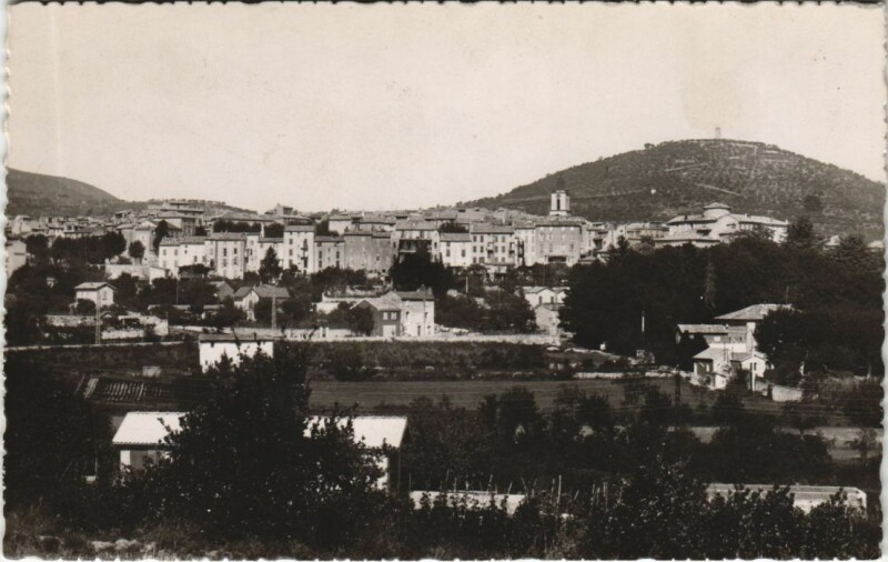 Carte postale ancienne Manosque Vue Generale à Manosque