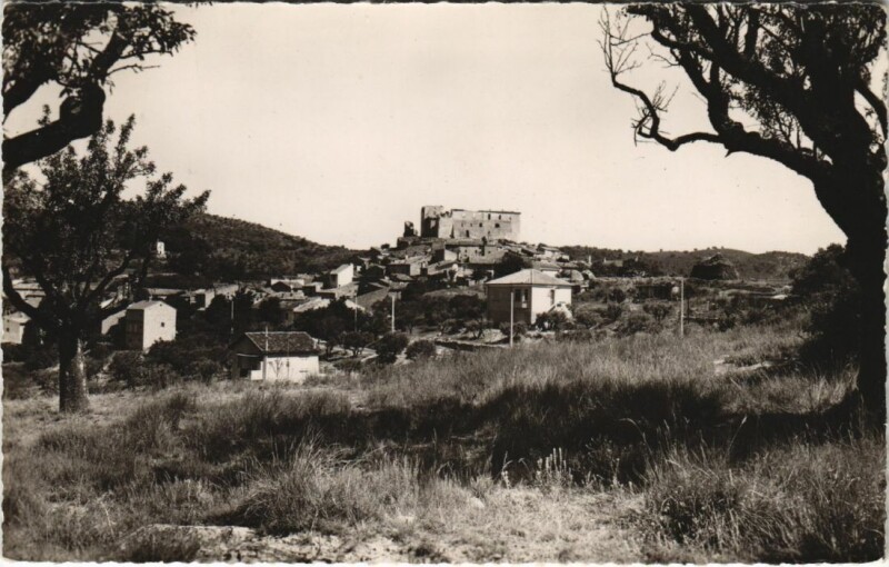 Carte postale ancienne Greoux-les-Bains Vue Generale