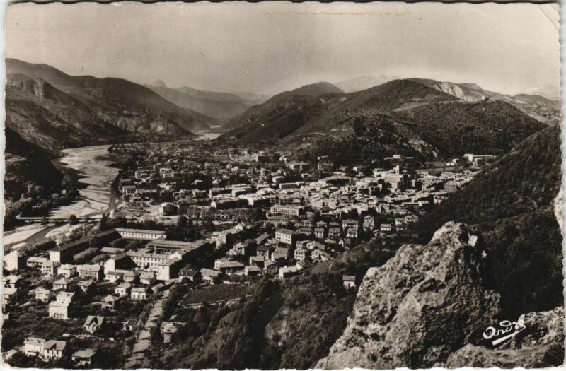 Carte postale ancienne Dicne Vue Generale