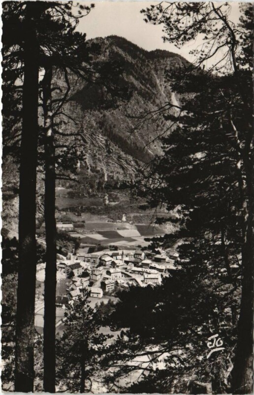 Carte postale ancienne La Condamine-Chatelard Vue Panoramique - Vu en Montant a Cucuret