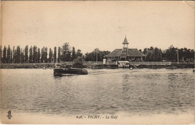 Carte postale ancienne Vichy Le Golf à Vichy